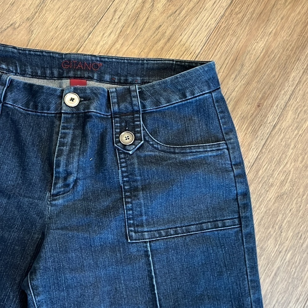 GITANO vintage 90’s straight leg jeans, size 16 - Picture 3 of 5